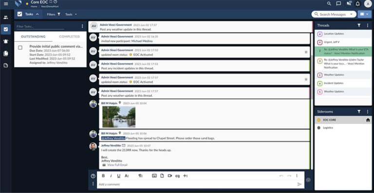 Emergency Management Software - The Virtual EOC - Veoci