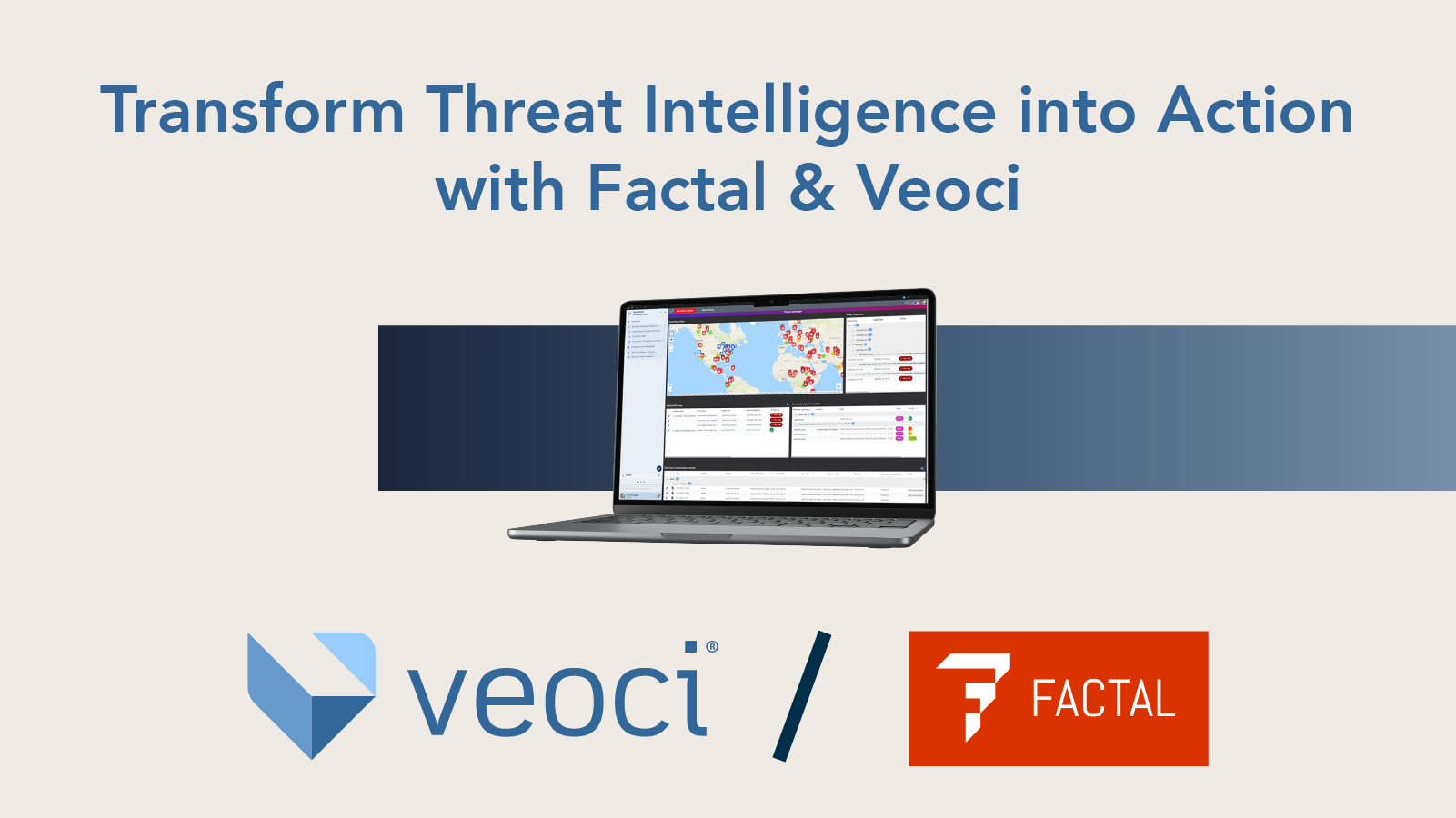 Transform Threat Intelligence into Action with Factal and Veoci