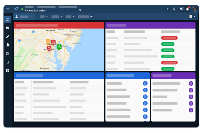 Patient Movement & Evacuation Tracking Software for Hospitals and Healthcare