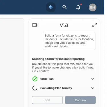 VIA - Veoci's AI Assistant