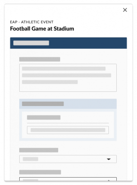 Veoci Game Day Software for Higher Education